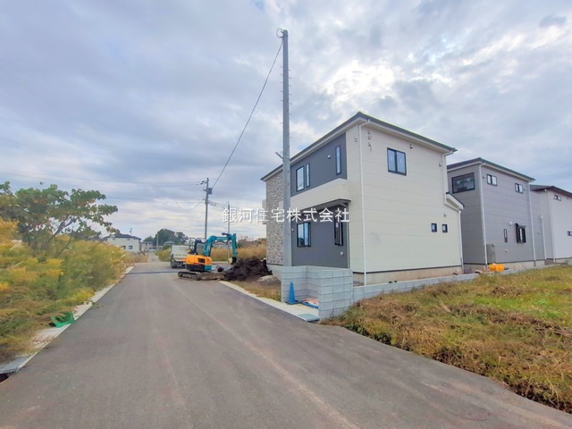 G00384273 千葉県市川市北方町４丁目 新築一戸建て 5799万円 土地面積154.46m² (約46.72坪) 建物面積108.15m² (約32.71坪) 間取り４ＬＤＫ 築年月2025年11月(築１年以内)【外観11】