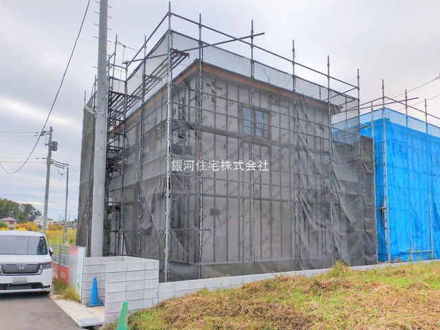 G00384273 千葉県市川市北方町４丁目 新築一戸建て 5799万円 土地面積154.46m² (約46.72坪) 建物面積108.15m² (約32.71坪) 間取り４ＬＤＫ 築年月2025年11月(築１年以内)【外観17】