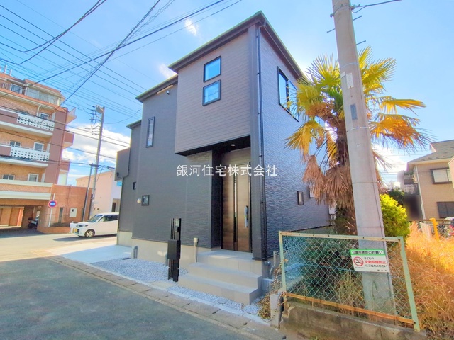 G00384324 埼玉県越谷市宮本町４丁目 新築一戸建て 3799万円 土地面積100.03m² (約30.25坪) 建物面積96.04m² (約29.05坪) 間取り３ＬＤＫ 築年月2025年11月(築１年以内)【外観15】