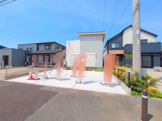 G00384423 千葉県木更津市金田東４丁目 中古一戸建て 4480万円 土地面積166.84m² (約50.46坪) 建物面積110.13m² (約33.31坪) 間取り３ＬＤＫ 築年月2024年10月(築1年)【外観2】