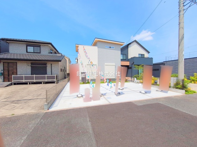 G00384423 千葉県木更津市金田東４丁目 中古一戸建て 4480万円 土地面積166.84m² (約50.46坪) 建物面積110.13m² (約33.31坪) 間取り３ＬＤＫ 築年月2024年10月(築1年)【外観5】