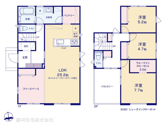 G00384423 千葉県木更津市金田東４丁目 中古一戸建て 4480万円【間取図】