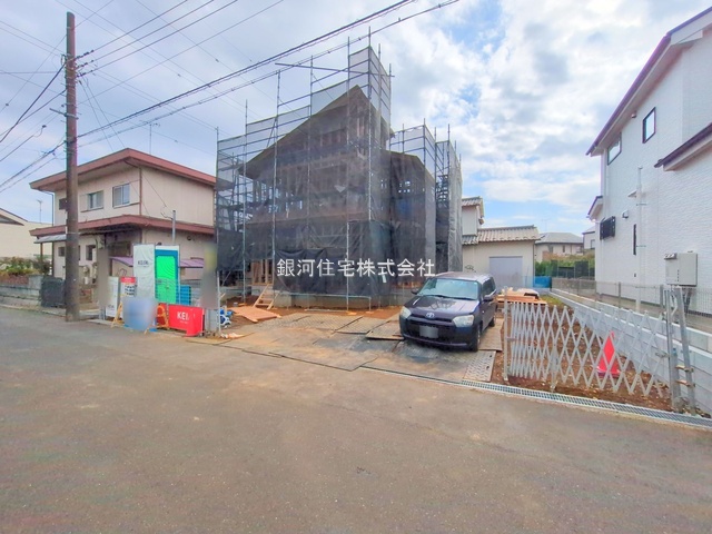 G00384424 千葉県千葉市花見川区こてはし台４丁目 新築一戸建て 4099万円 土地面積224.46m² (約67.89坪) 建物面積109.09m² (約32.99坪) 間取り４ＬＤＫ 築年月2026年01月【外観2】