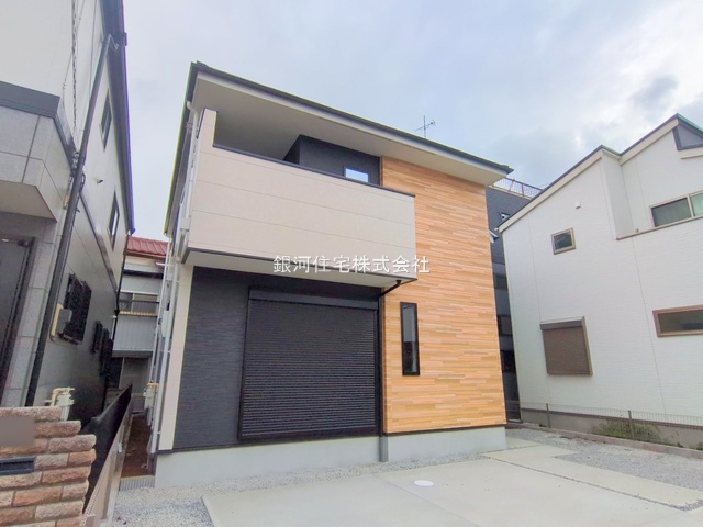 G00384429 千葉県船橋市新高根４丁目 新築一戸建て 4399万円 土地面積135.78m² (約41.07坪) 建物面積110.86m² (約33.53坪) 間取り４ＬＤＫ 築年月2025年11月(築１年以内)【外観15】