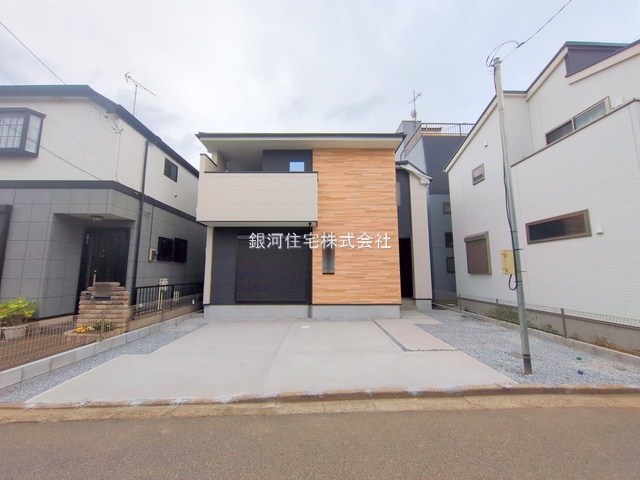 G00384429 千葉県船橋市新高根４丁目 新築一戸建て 4399万円 土地面積135.78m² (約41.07坪) 建物面積110.86m² (約33.53坪) 間取り４ＬＤＫ 築年月2025年11月(築１年以内)【外観18】