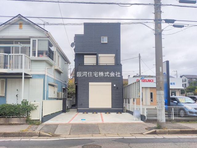 G00384496 千葉県我孫子市高野山 新築一戸建て 3880万円 土地面積111.94m² (約33.86坪) 建物面積117.54m² (約35.55坪) 間取り６ＬＤＫ 築年月2025年09月(築１年以内)【外観2】