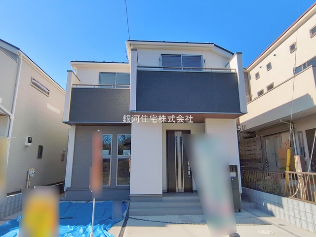 G00384583 千葉県市川市福栄４丁目 新築一戸建て 5790万円 土地面積104.42m² (約31.58坪) 建物面積102.06m² (約30.87坪) 間取り４ＬＤＫ 築年月2025年10月(築１年以内)【外観2】