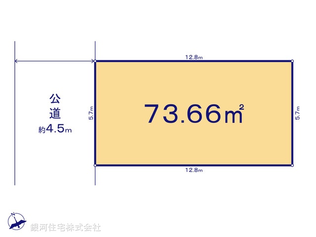 G00384653 神奈川県横浜市港北区新吉田東２丁目 土地 4850万円【区画図】
