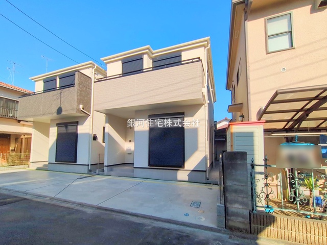 G00384664 神奈川県相模原市南区相模台７丁目 新築一戸建て 3490万円 土地面積90.31m² (約27.31坪) 建物面積96.68m² (約29.24坪) 間取り４ＬＤＫ 築年月2025年11月(築１年以内)【外観2】