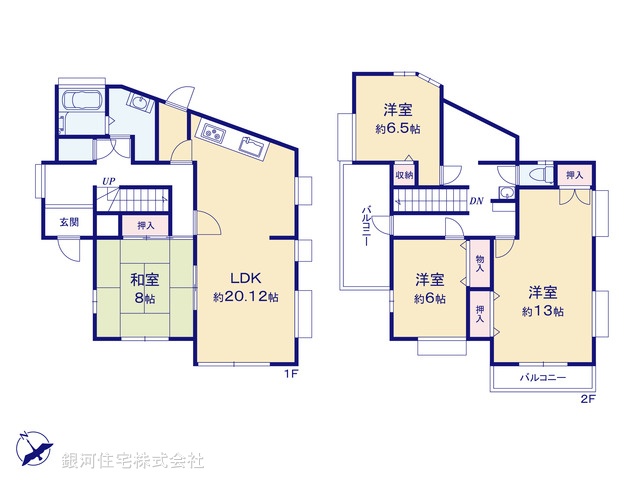 G00384743 千葉県千葉市緑区大椎町 中古一戸建て 2049万円【間取図】