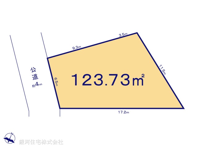 G00384768 埼玉県さいたま市西区大字指扇 土地 999万円【区画図】