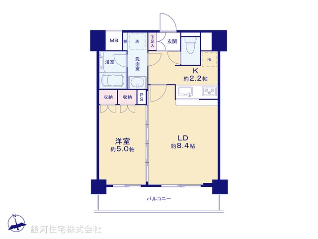 G00384813 東京都足立区梅田７丁目 中古マンション 3399万円【間取図】