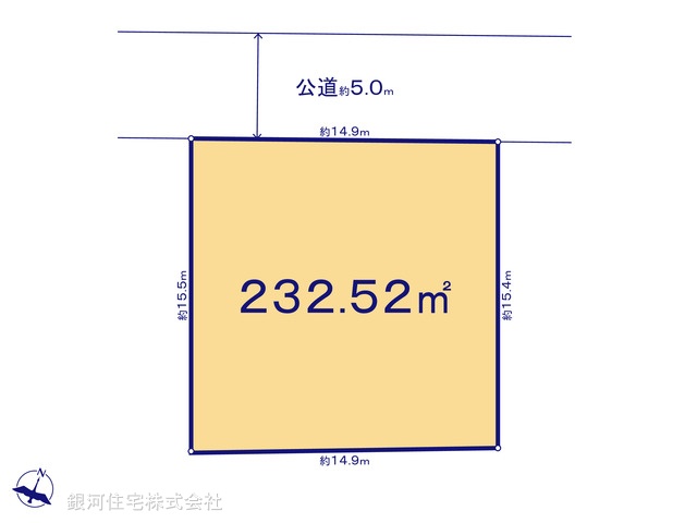 G00384847 東京都八王子市めじろ台４丁目 土地 4080万円【区画図】