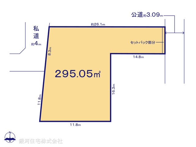 G00384854 東京都文京区音羽１丁目 土地 3億1300万円【区画図】