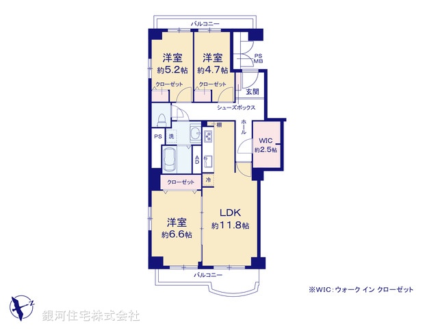 G00384859 千葉県松戸市新松戸３丁目 中古マンション 2798万円【間取図】