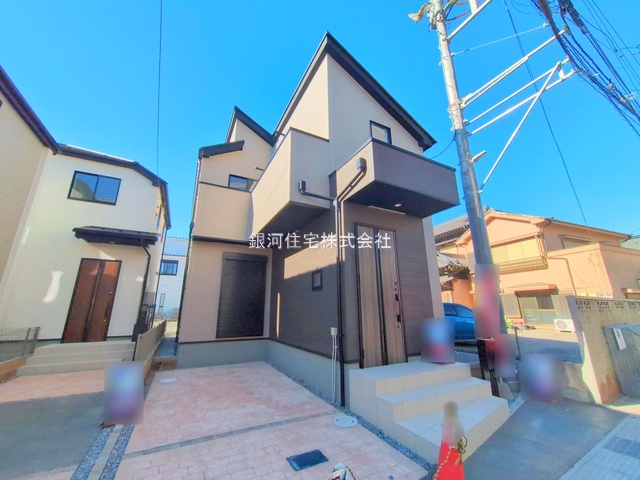 G00384874 千葉県市川市香取１丁目 新築一戸建て 6299万円 土地面積87.36m² (約26.42坪) 建物面積88.81m² (約26.86坪) 間取り３ＬＤＫ 築年月2025年11月(築１年以内)【外観16】