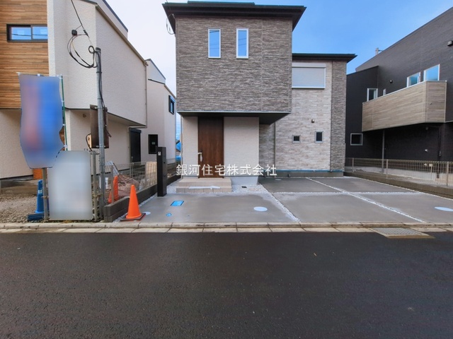G00384986 神奈川県相模原市中央区田名 新築一戸建て 3680万円 土地面積120.10m² (約36.33坪) 建物面積107.22m² (約32.43坪) 間取り４ＬＤＫ 築年月2026年01月【外観4】