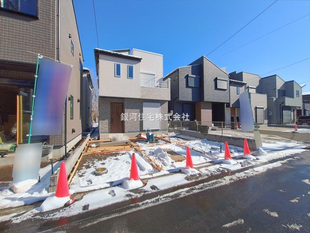 G00384986 神奈川県相模原市中央区田名 新築一戸建て 3680万円 土地面積120.10m² (約36.33坪) 建物面積107.22m² (約32.43坪) 間取り４ＬＤＫ 築年月2026年01月【外観15】