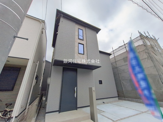 G00384988 神奈川県相模原市中央区田名 新築一戸建て 3580万円 土地面積124.25m² (約37.58坪) 建物面積106.81m² (約32.31坪) 間取り４ＬＤＫ 築年月2026年01月【外観2】