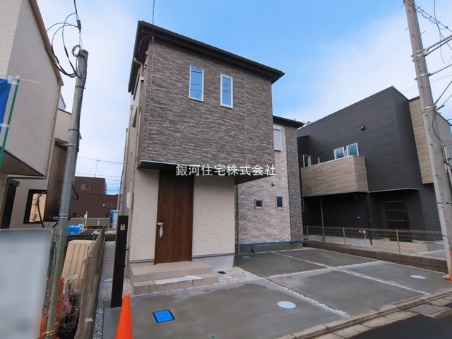 G00384989 神奈川県相模原市中央区田名 新築一戸建て 3580万円 土地面積124.25m² (約37.58坪) 建物面積107.64m² (約32.56坪) 間取り４ＬＤＫ 築年月2026年01月【外観2】