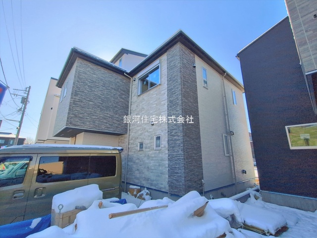 G00384989 神奈川県相模原市中央区田名 新築一戸建て 3580万円 土地面積124.25m² (約37.58坪) 建物面積107.64m² (約32.56坪) 間取り４ＬＤＫ 築年月2026年01月【外観14】