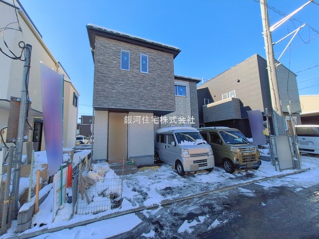 G00384989 神奈川県相模原市中央区田名 新築一戸建て 3580万円 土地面積124.25m² (約37.58坪) 建物面積107.64m² (約32.56坪) 間取り４ＬＤＫ 築年月2026年01月【外観15】