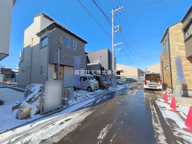 G00384989 神奈川県相模原市中央区田名 新築一戸建て 3580万円 土地面積124.25m² (約37.58坪) 建物面積107.64m² (約32.56坪) 間取り４ＬＤＫ 築年月2026年01月【外観16】