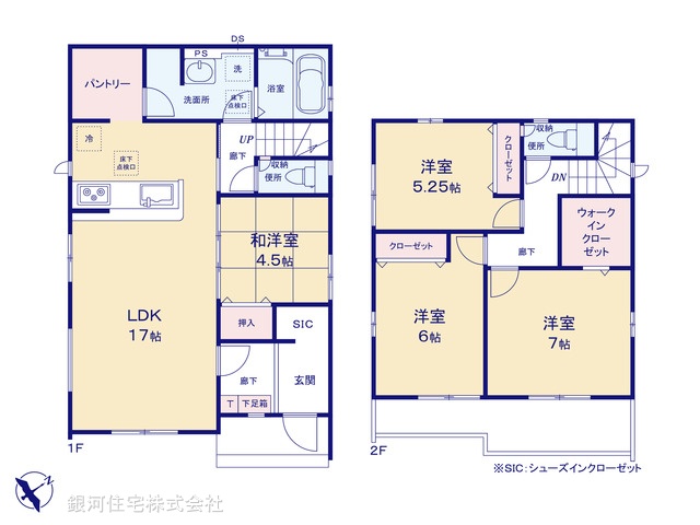 G00385236 千葉県千葉市緑区おゆみ野５丁目 新築一戸建て 4180万円【間取図】
