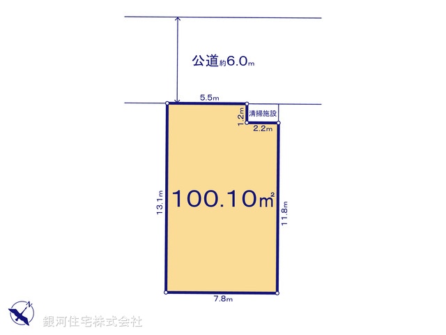 G00385363 埼玉県川口市赤井３丁目 土地(建築条件付土地) 2699万円【区画図】