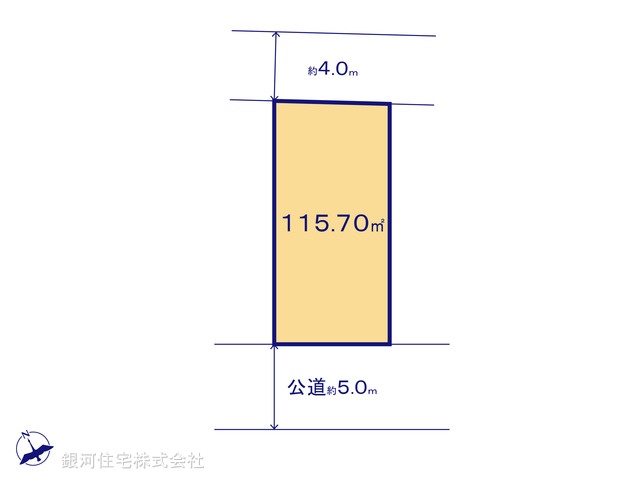 G00385387 東京都八王子市川口町 土地 680万円【区画図】