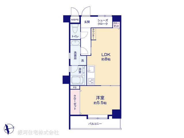G00385408 埼玉県川口市飯原町 中古マンション 2150万円【間取図】
