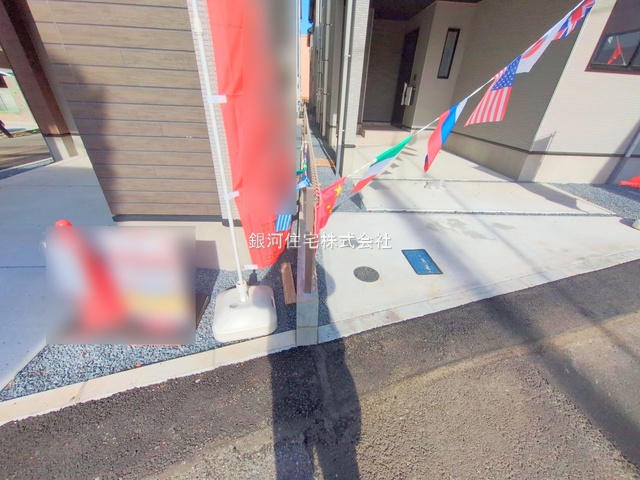 G00385427 千葉県船橋市前原西６丁目 新築一戸建て 5499万円 土地面積84.37m² (約25.52坪) 建物面積102.74m² (約31.07坪) 間取り３ＬＤＫ 築年月2025年09月(築１年以内)【外観9】