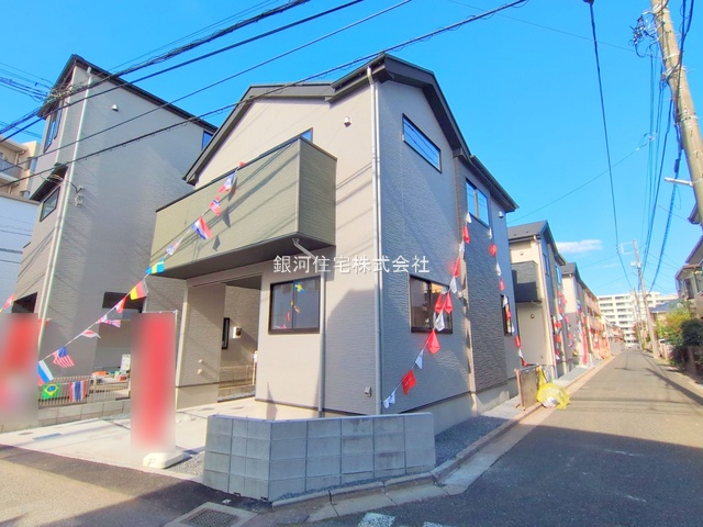 G00385427 千葉県船橋市前原西６丁目 新築一戸建て 5499万円 土地面積84.37m² (約25.52坪) 建物面積102.74m² (約31.07坪) 間取り３ＬＤＫ 築年月2025年09月(築１年以内)【外観14】