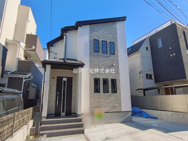 G00385443 千葉県市川市稲荷木３丁目 新築一戸建て 5590万円 土地面積126.24m² (約38.18坪) 建物面積98.12m² (約29.68坪) 間取り４ＬＤＫ 築年月2025年12月(築１年以内)【外観13】