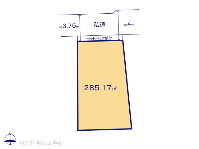 G00385453 東京都目黒区緑が丘２丁目 土地 4億2800万円【区画図】