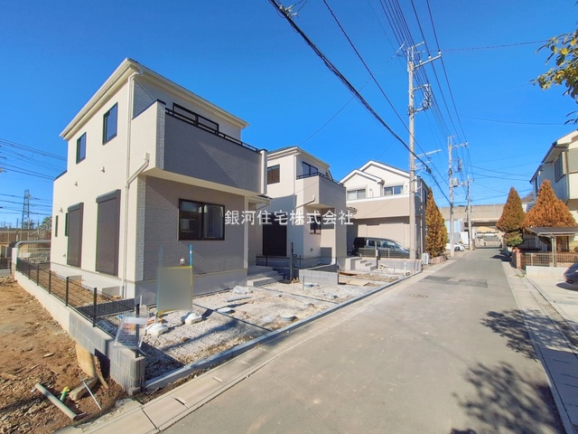 G00385462 千葉県松戸市栗山 新築一戸建て 4390万円 土地面積107.45m² (約32.50坪) 建物面積96.47m² (約29.18坪) 間取り４ＬＤＫ 築年月2025年12月(築１年以内)【外観9】