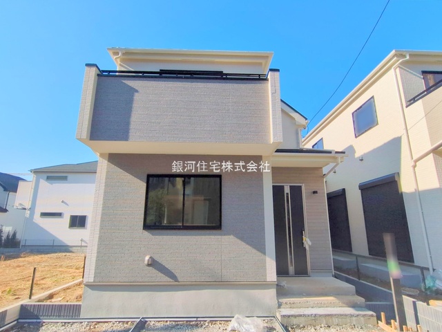 G00385462 千葉県松戸市栗山 新築一戸建て 4390万円 土地面積107.45m² (約32.50坪) 建物面積96.47m² (約29.18坪) 間取り４ＬＤＫ 築年月2025年12月(築１年以内)【外観10】