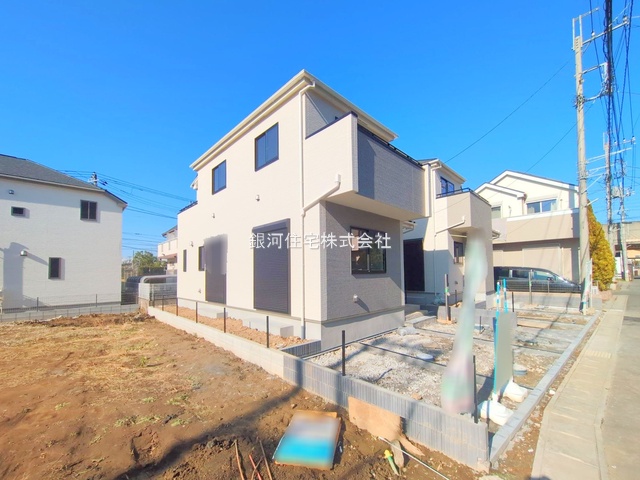 G00385462 千葉県松戸市栗山 新築一戸建て 4390万円 土地面積107.45m² (約32.50坪) 建物面積96.47m² (約29.18坪) 間取り４ＬＤＫ 築年月2025年12月(築１年以内)【外観13】