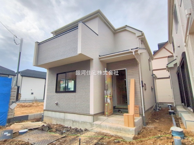 G00385462 千葉県松戸市栗山 新築一戸建て 4390万円 土地面積107.45m² (約32.50坪) 建物面積96.47m² (約29.18坪) 間取り４ＬＤＫ 築年月2025年12月(築１年以内)【外観14】
