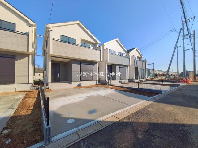 G00385467 千葉県船橋市二和東５丁目 新築一戸建て 4290万円 土地面積125.28m² (約37.89坪) 建物面積102.26m² (約30.93坪) 間取り４ＬＤＫ 築年月2026年01月【外観2】