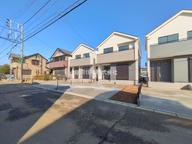 G00385467 千葉県船橋市二和東５丁目 新築一戸建て 4290万円 土地面積125.28m² (約37.89坪) 建物面積102.26m² (約30.93坪) 間取り４ＬＤＫ 築年月2026年01月【外観14】