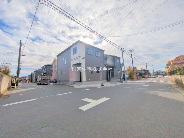 G00385473 千葉県船橋市大穴南１丁目 新築一戸建て 2990万円 土地面積89.94m² (約27.20坪) 建物面積86.94m² (約26.29坪) 間取り３ＬＤＫ 築年月2025年10月(築１年以内)【外観3】