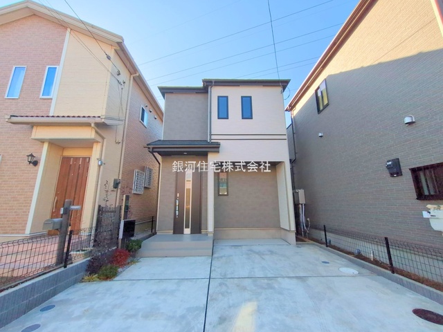 G00385474 千葉県船橋市大穴南１丁目 新築一戸建て 3290万円 土地面積94.17m² (約28.48坪) 建物面積89.42m² (約27.04坪) 間取り３ＬＤＫ 築年月2025年10月(築１年以内)【外観13】