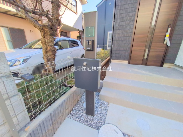 G00385482 千葉県松戸市松戸新田 新築一戸建て 5490万円 土地面積103.75m² (約31.38坪) 建物面積99.98m² (約30.24坪) 間取り４ＬＤＫ 築年月2025年11月(築１年以内)【外観13】