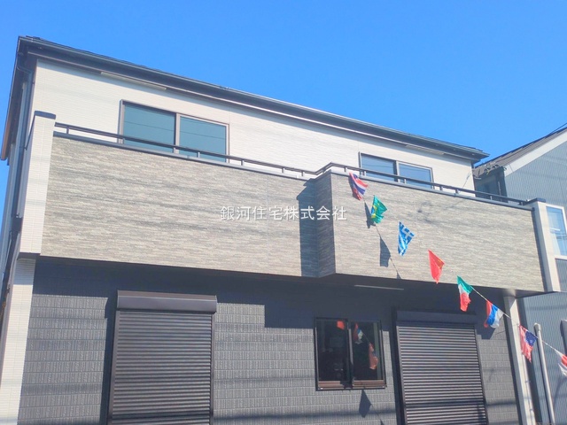 G00385482 千葉県松戸市松戸新田 新築一戸建て 5490万円 土地面積103.75m² (約31.38坪) 建物面積99.98m² (約30.24坪) 間取り４ＬＤＫ 築年月2025年11月(築１年以内)【外観15】