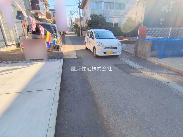 G00385482 千葉県松戸市松戸新田 新築一戸建て 5490万円 土地面積103.75m² (約31.38坪) 建物面積99.98m² (約30.24坪) 間取り４ＬＤＫ 築年月2025年11月(築１年以内)【外観17】