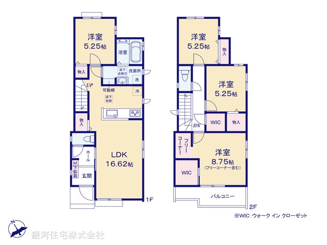 G00385483 千葉県松戸市上本郷 新築一戸建て 5790万円【間取図】