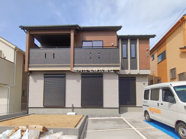 G00385580 神奈川県相模原市南区新戸 新築一戸建て 3980万円 土地面積142.73m² (約43.17坪) 建物面積101.62m² (約30.74坪) 間取り４ＬＤＫ 築年月2026年02月【外観2】