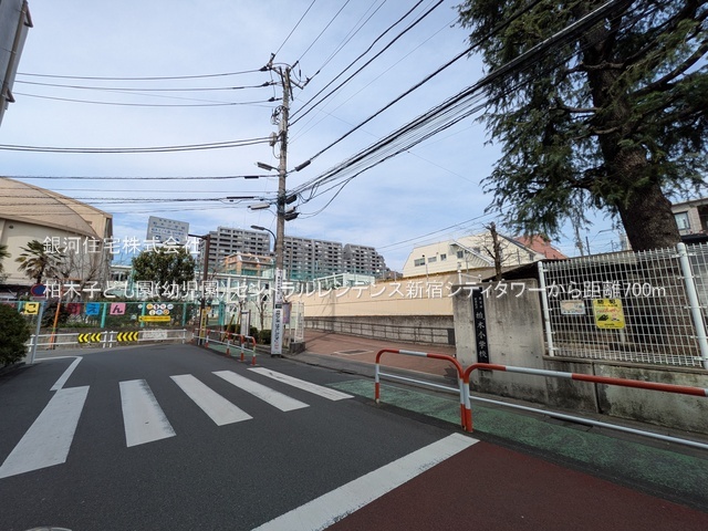 G00385594 東京都新宿区西新宿７丁目 中古マンション 1億2100万円 専有面積55.40m² (約16.75坪) 間取り２ＬＤＫ 所在階21階 築年月2001年12月(築24年)【周辺環境】柏木子ども園(幼児園)