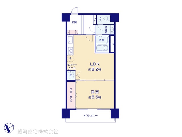 G00385611 東京都杉並区成田東５丁目 中古マンション 3780万円【間取図】